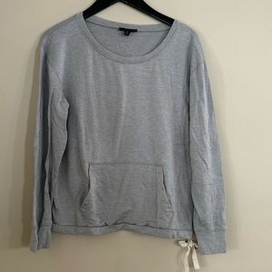 J.Crew Cloud Fleece Cinch Waist Sweatshirt